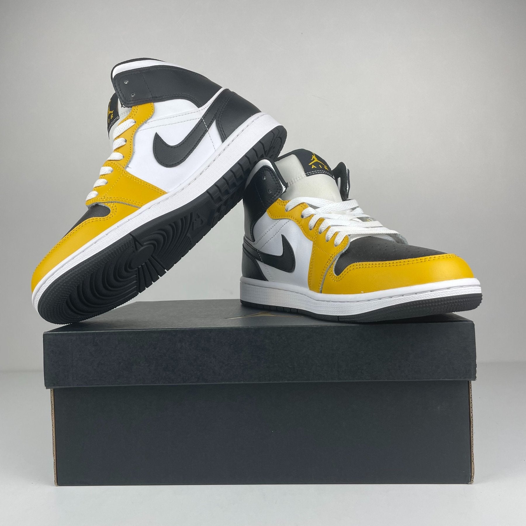 Nike Air Jordan Mid Yellow Ocher/Black White DQ8426-701