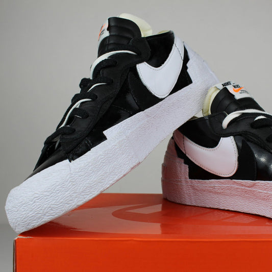 Nike Blazer Low "Sacai" Black/White-White DM6443-001