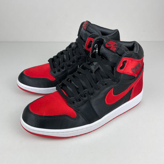 Nike Women's Air Jordan 1 Retro High OG "Satin" Black/University Red/White FD4810-061