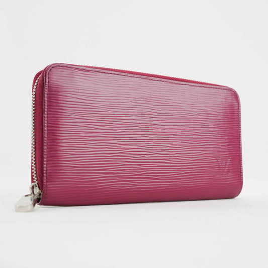 Louis Vuitton Zippy Wallet in Fuchsia Epi Leather