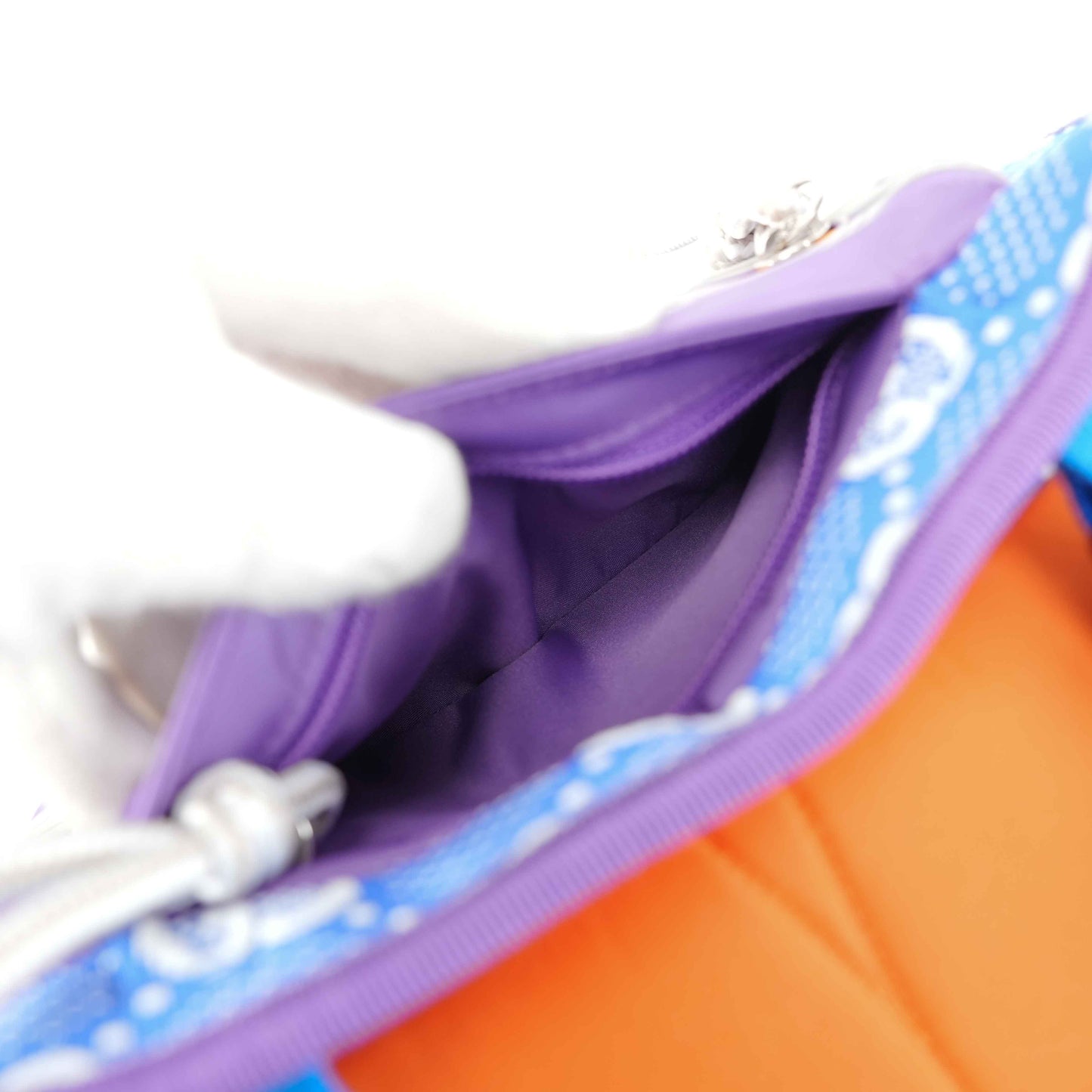 Gucci GG Multicolor Outdoor Technical Canvas Backpack/Body bag – Blue/Purple/Orange