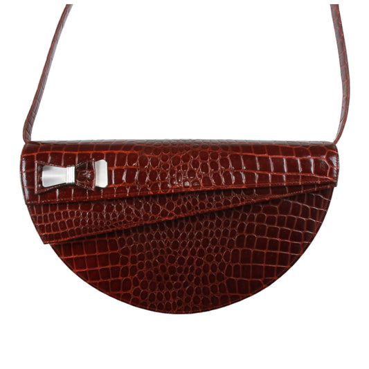 Gianni Versace black leather handbag soft briefcase