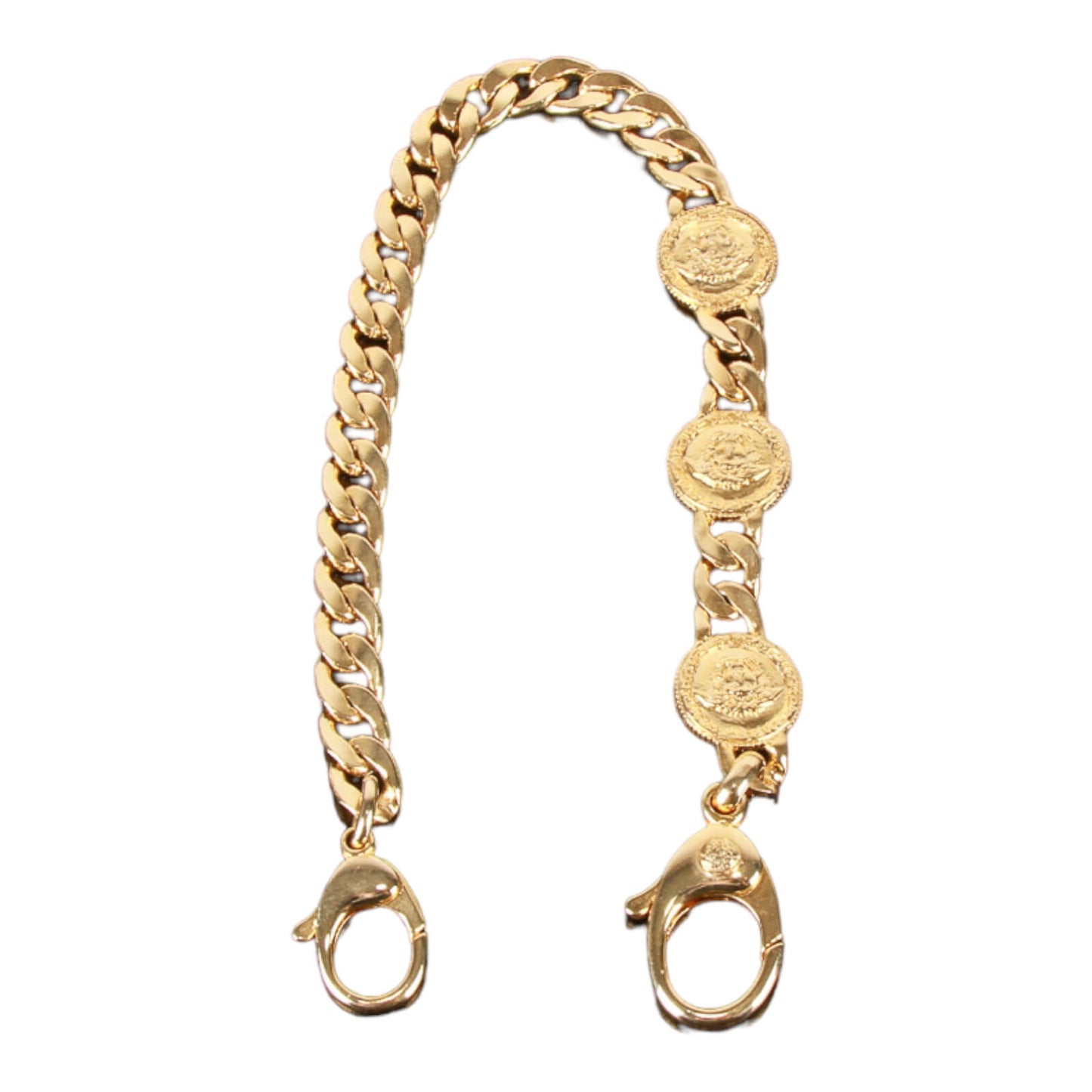 Authentic Gianni Versace wallet chain