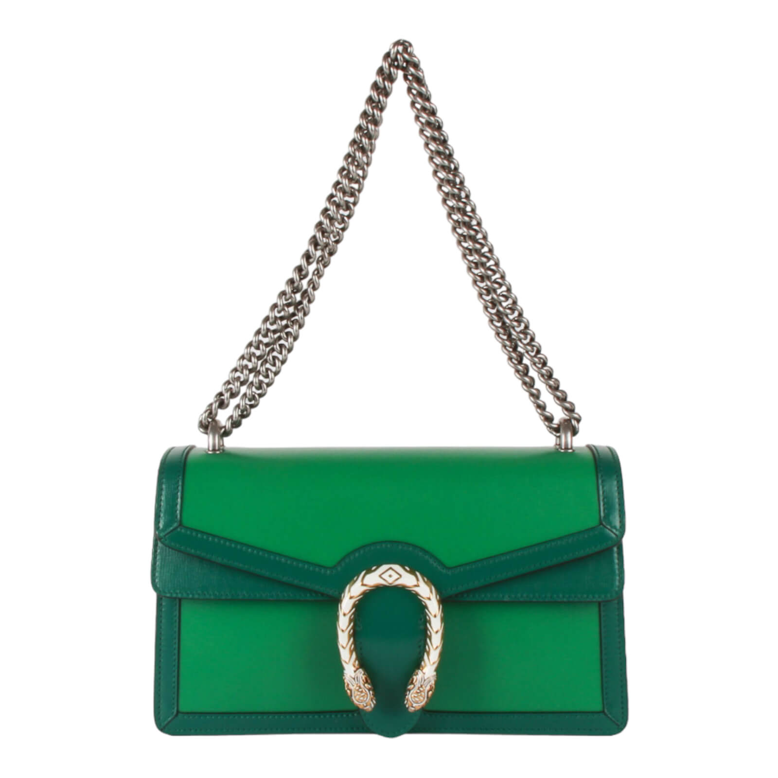 Authentic Gucci Limited Edition two tone green Dionysus Shoulder