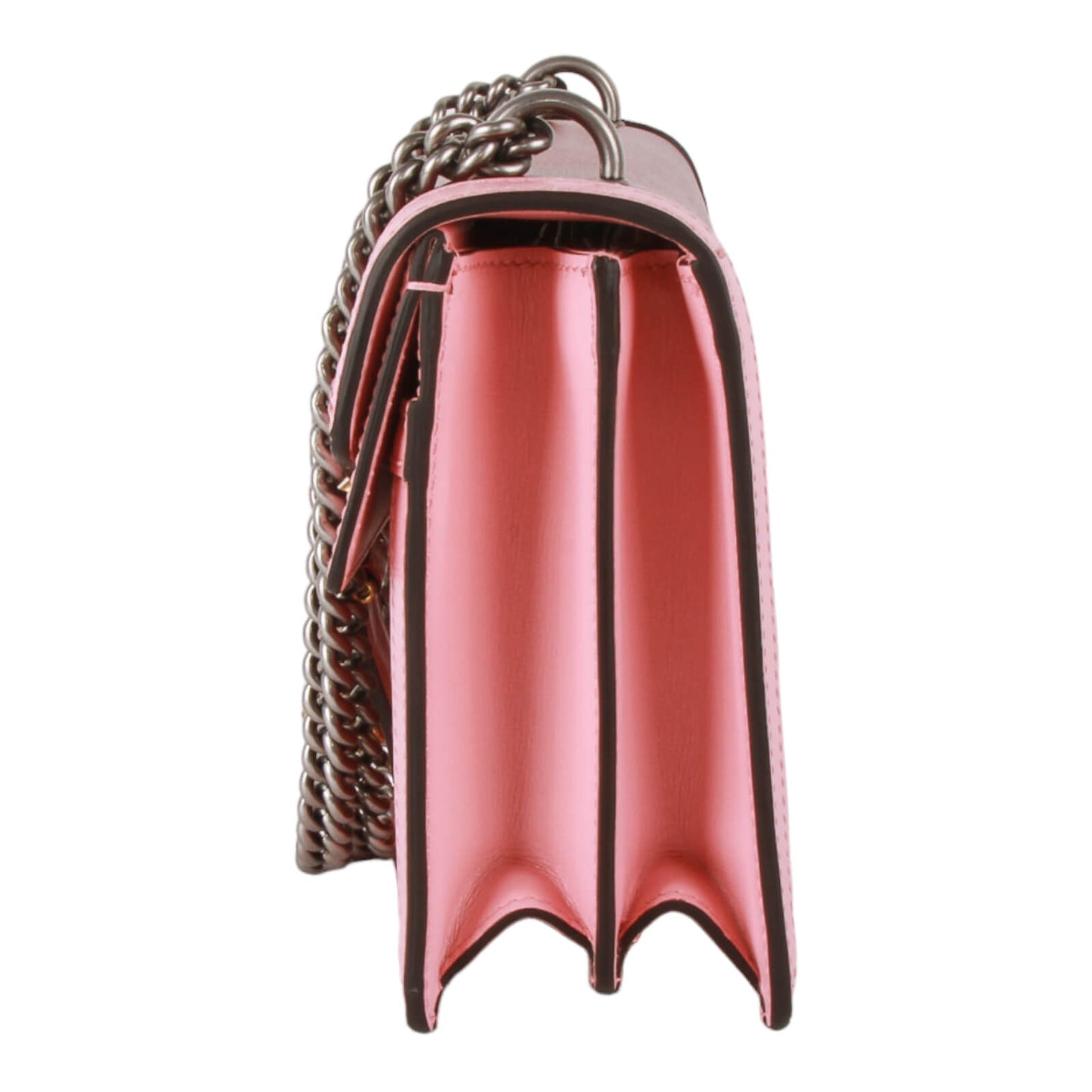 Authentic Gucci Azalea Calfskin Dionysus Cherry Red, Rose off white Shoulder Bag