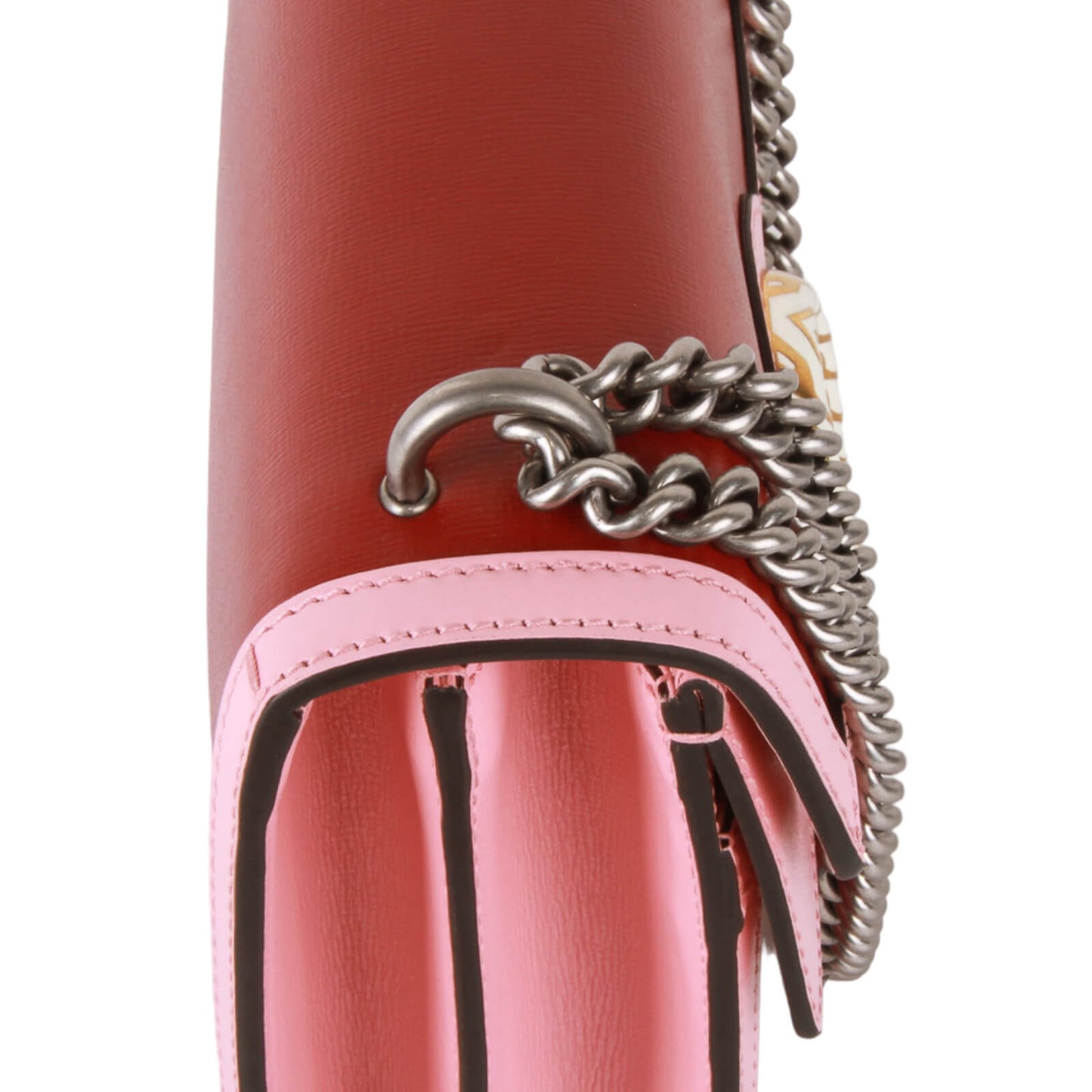 Authentic Gucci Azalea Calfskin Dionysus Cherry Red, Rose off white Shoulder Bag