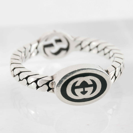 Gucci - Ring - Interlocking G Silver Ring Silver