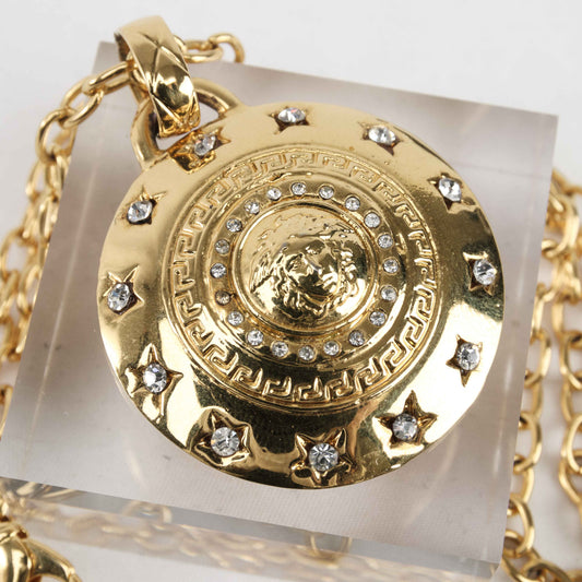GIANNI VERSACE Gean Never Satha Medusa Necklace