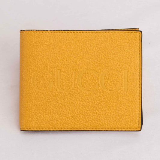 Gucci Logo Bi-fold Leather Wallet - Japan exclusive
