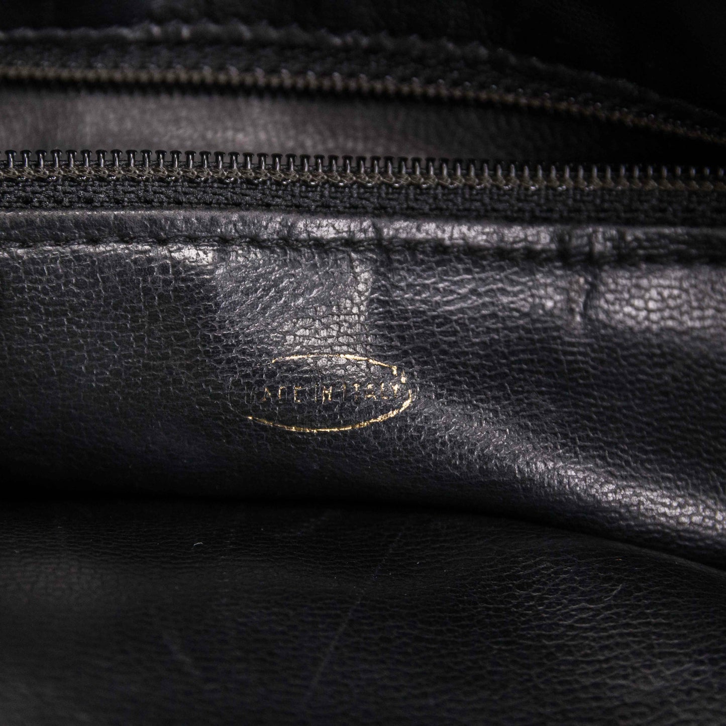 Authentic CHANEL  Lambskin Quilted Tassel Drawstring Backpack Black