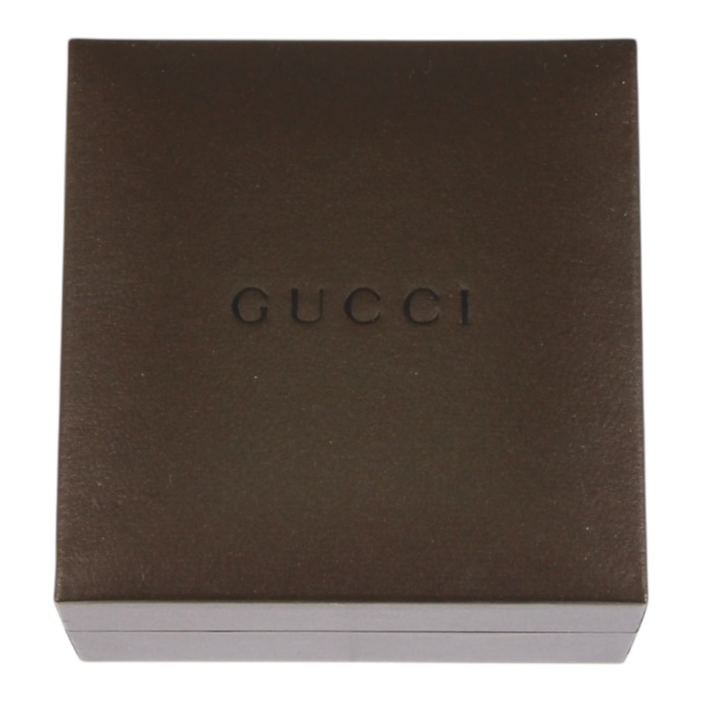 Authentic Gucci Lion Head Motif Crystal Ring In Gold