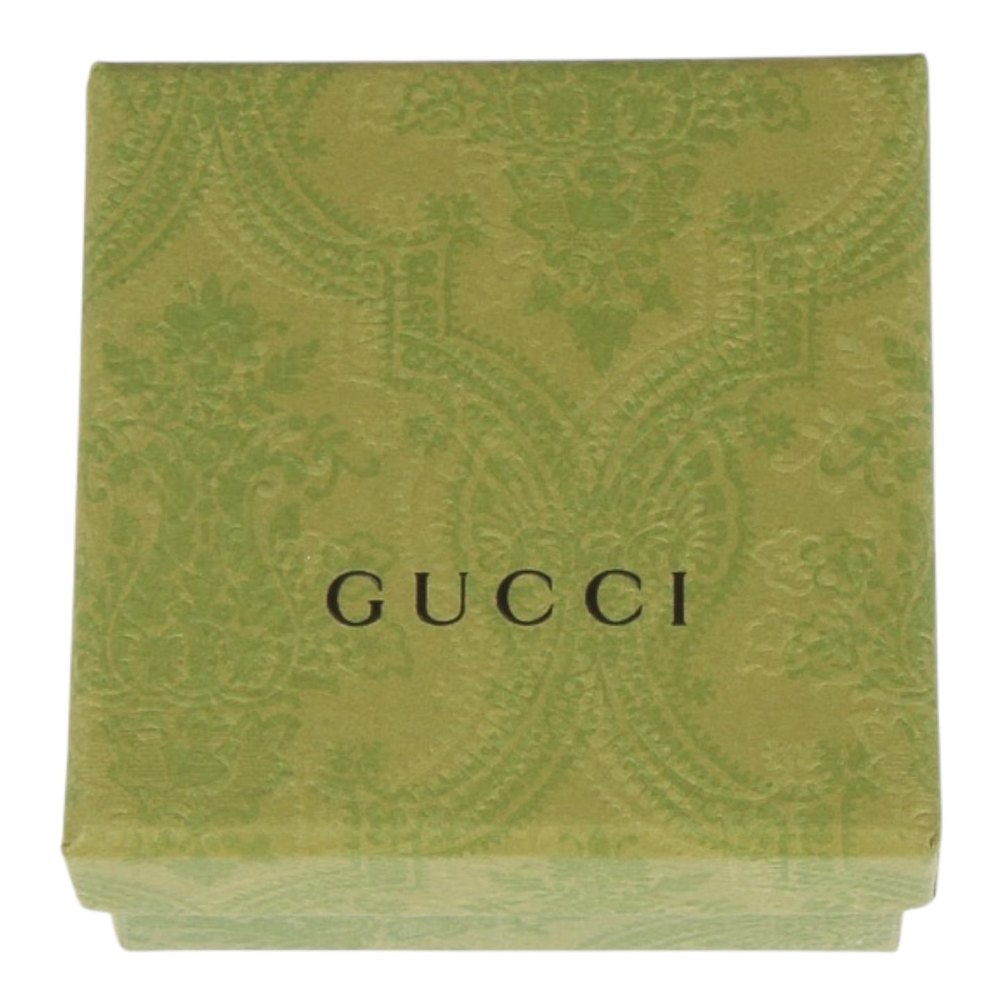 Authentic Gucci Crystal-Embellished Lion Head Ring