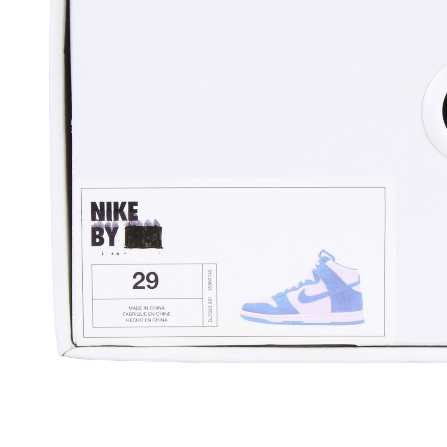 Nike Dunk High By You Custom size 11