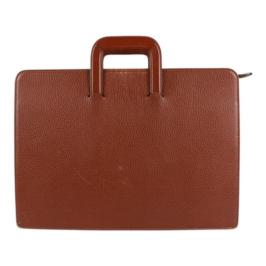 Authentic Burberry soft briefcase business hand bag
