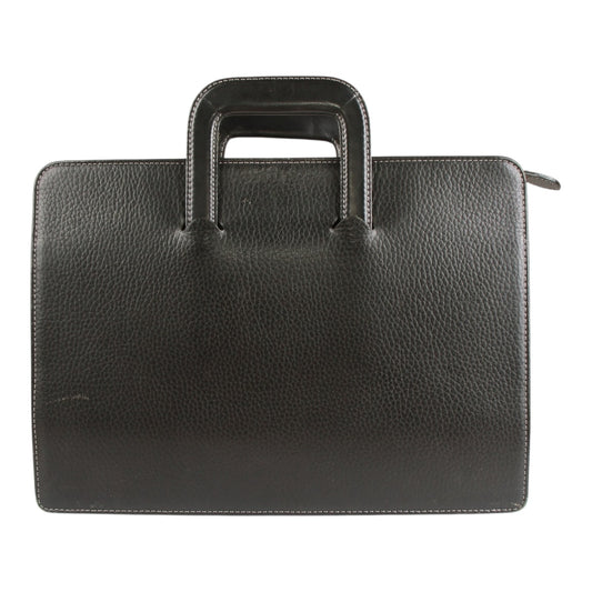 Burberry London soft briefcase business hand bag