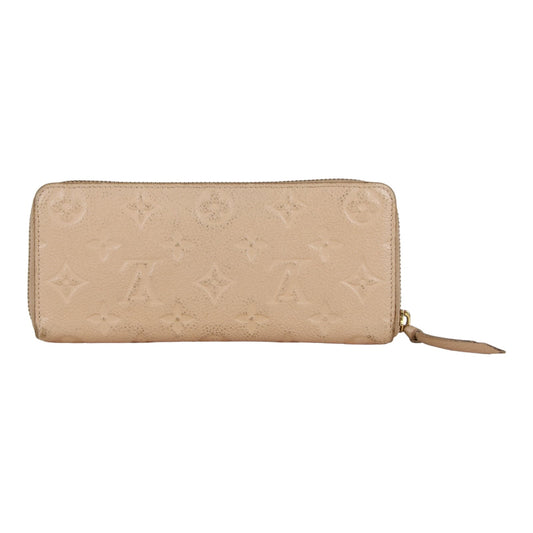 Authentic Louis Vuitton Beige Monogram Empreinte Wallet