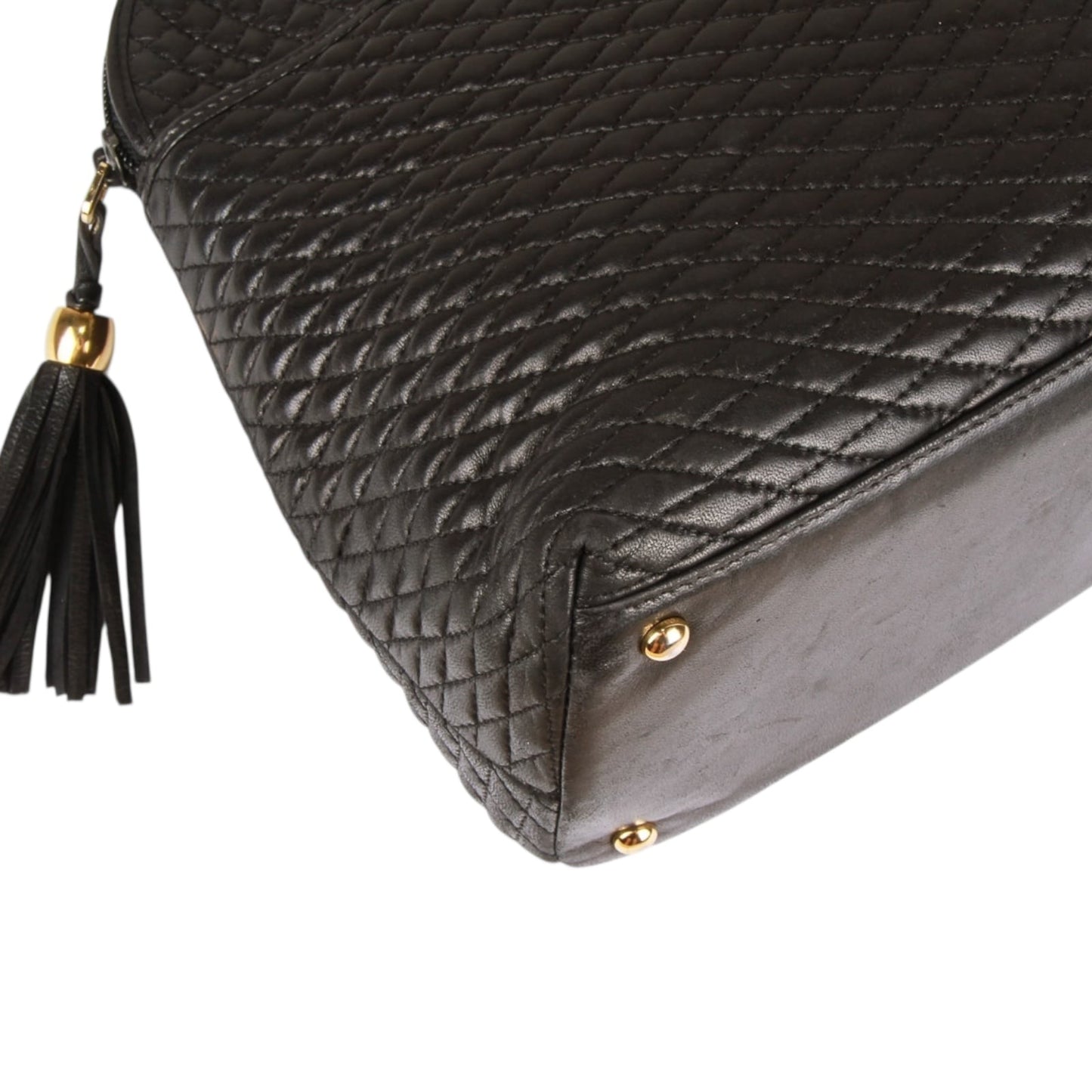 Authentic Bally Black leather handbag