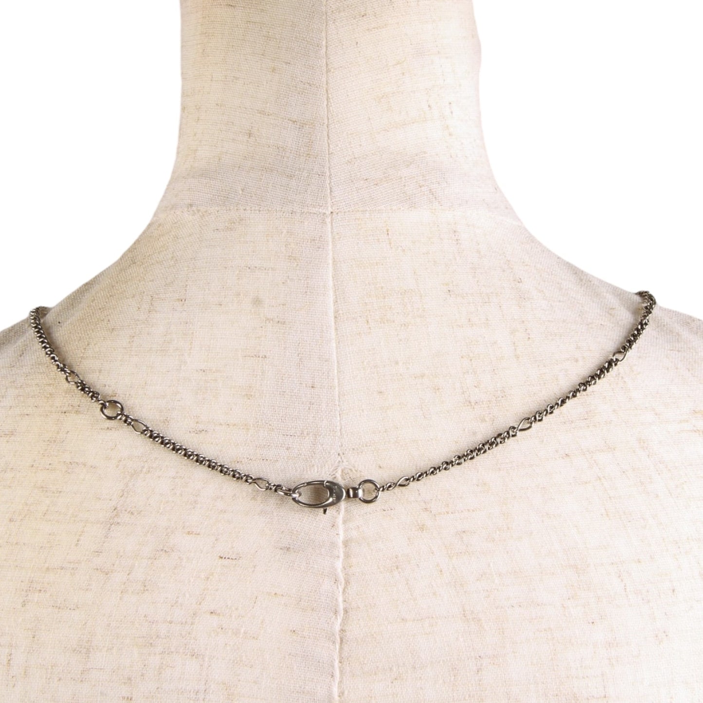 Authentic Gucci Lion Head Motif Gemstone necklace