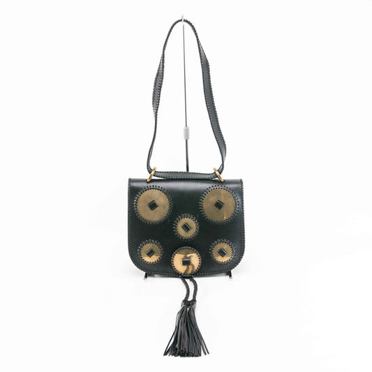 Salvatore Ferragamo Vintage Leather Tassel Bag