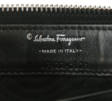 Authentic Salvatore Ferragamo Nylon Zip-around long wallet