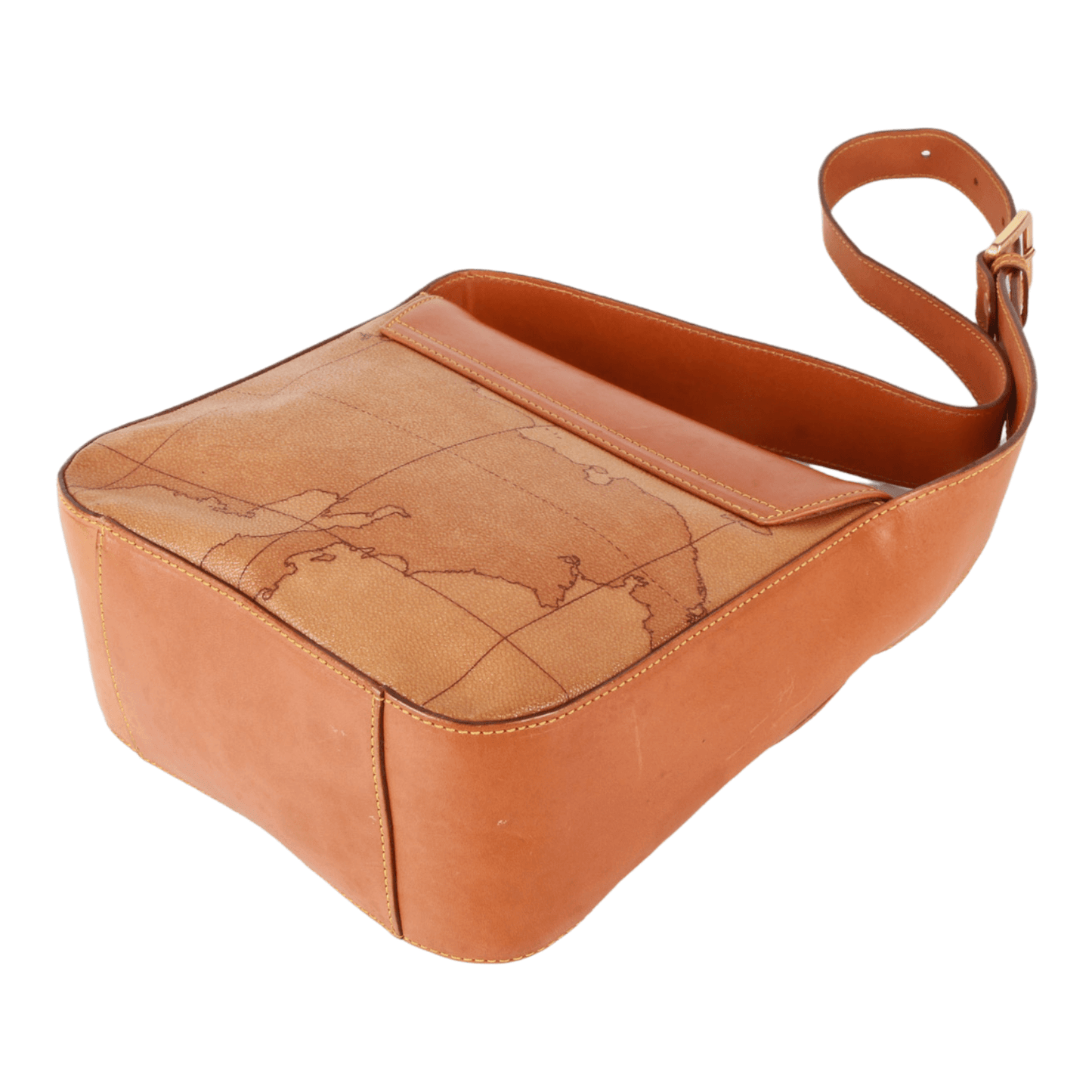 Authentic Alviero Martini Classe world map shoulder bag