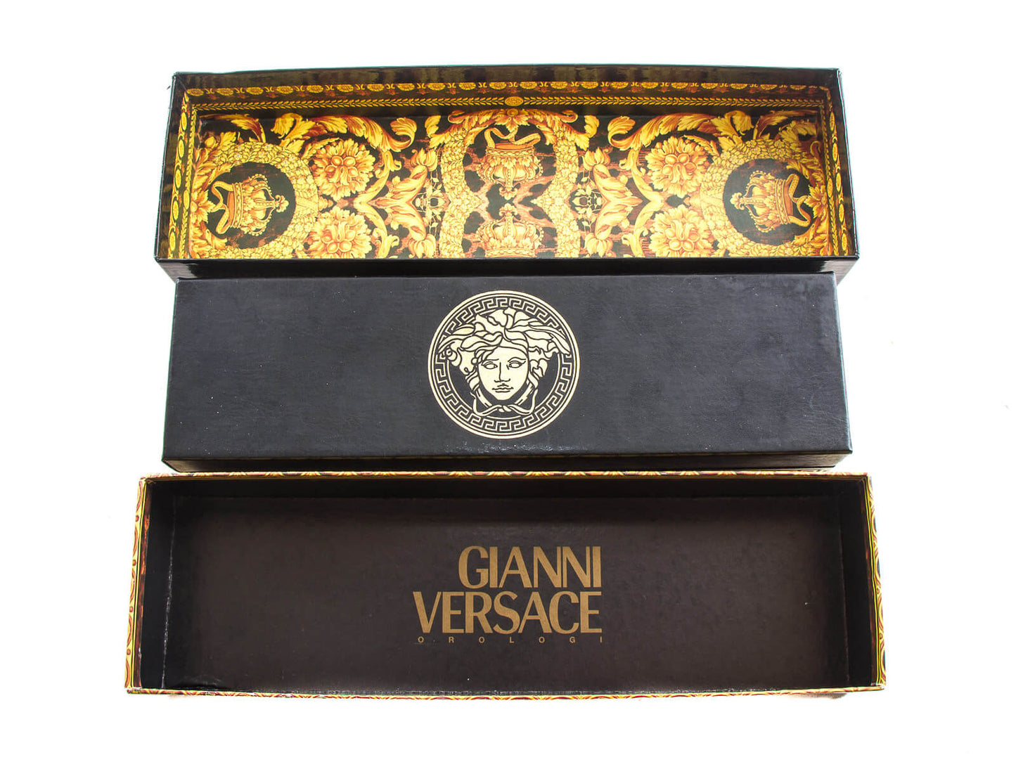 Vintage ladies Gianni Versace medusa Gold plated quartz watch