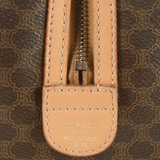 Authentic Celine Brown leather mini Boston travel hand bag