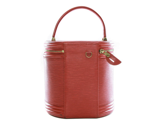 Authentic Louis Vuitton Cannes Red Epi vanity bag