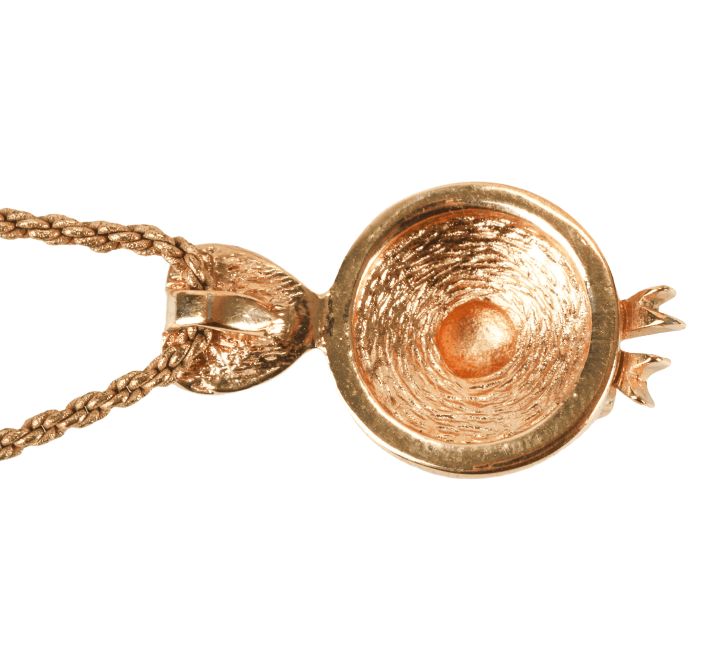 Authentic Christian Dior necklace with Hat pendant