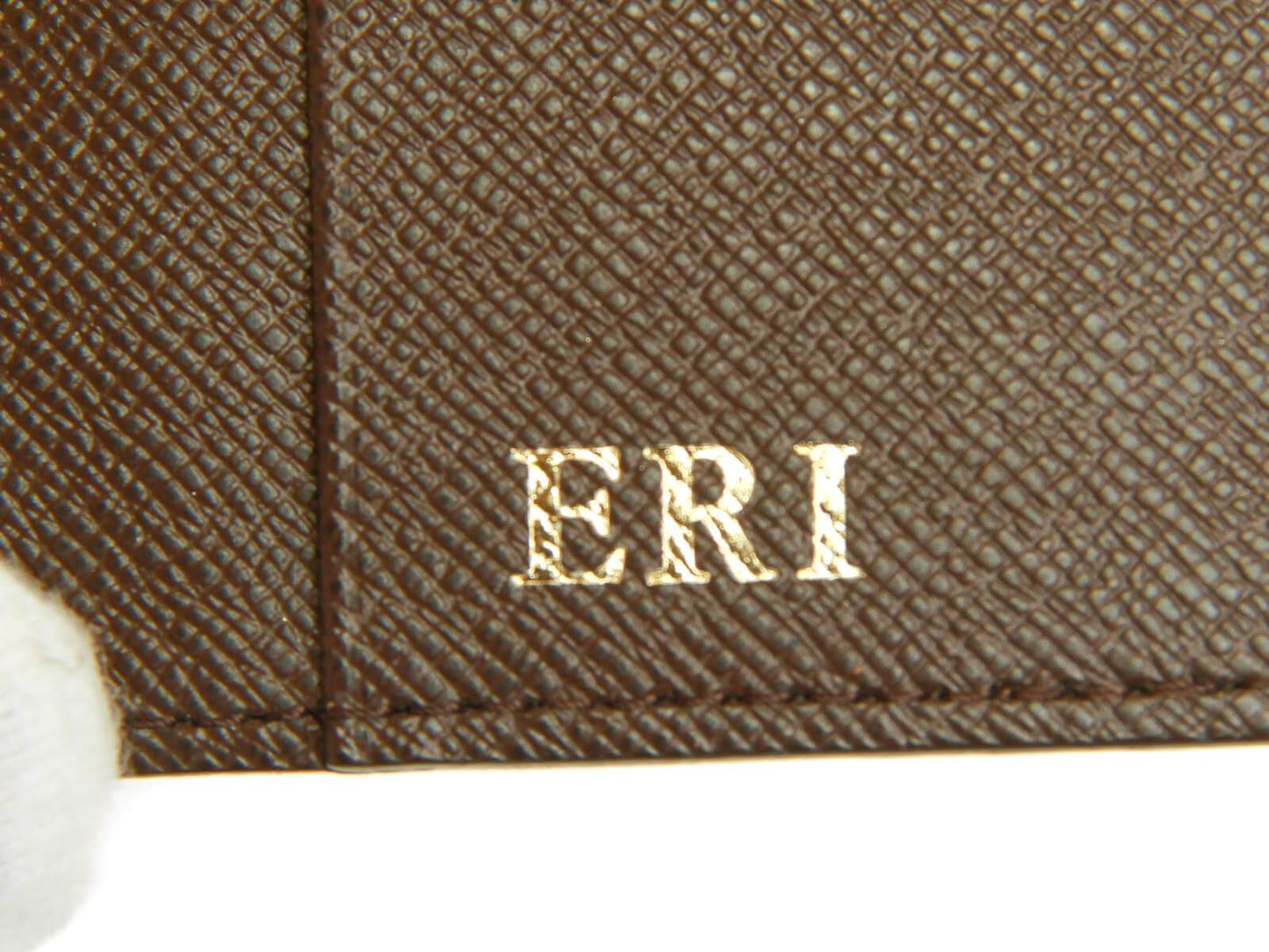 Louis Vuitton Damier Ebene Small Ring Agenda Cover R20700