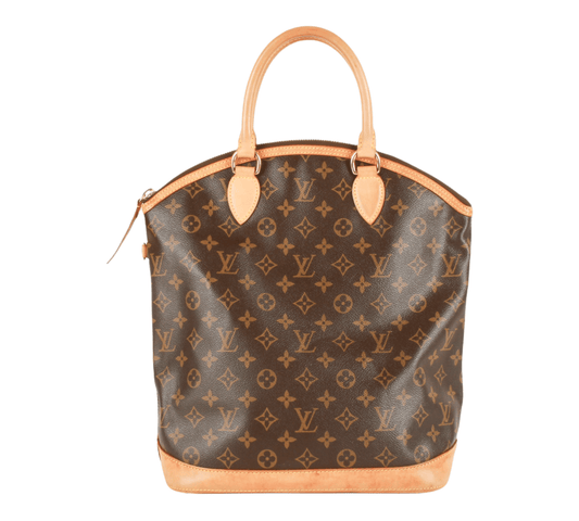 Authentic Louis Vuitton signature monogram canvas Lockit bag