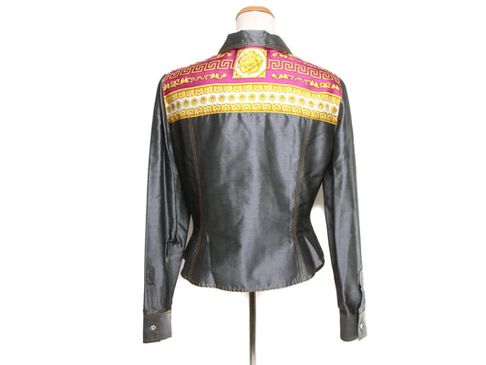 Authentic Gianni Versace womans shirt blouse