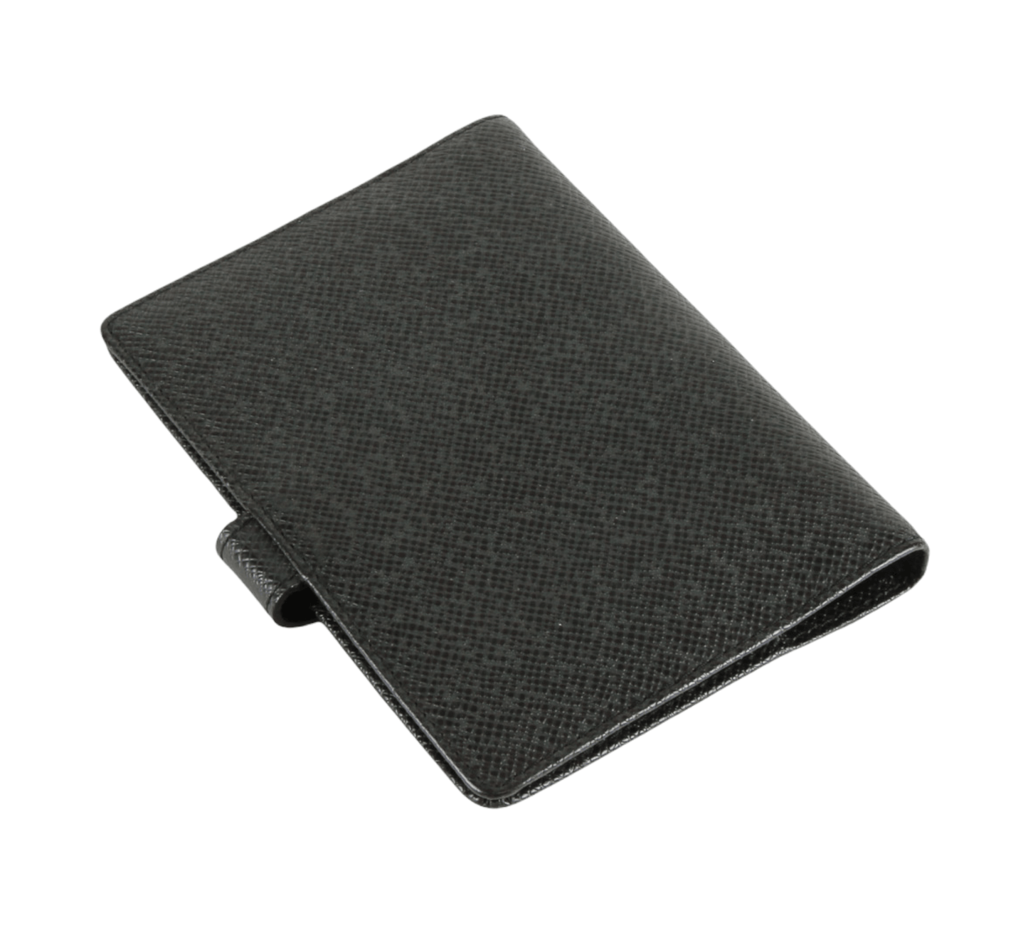 Authentic Louis Vuitton Black Taiga Leather agenda PM notebook