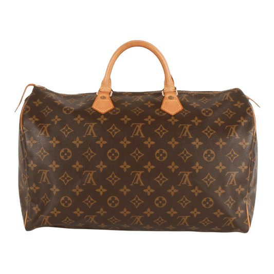Authentic Louis Vuitton monogram Speedy 40 handbag