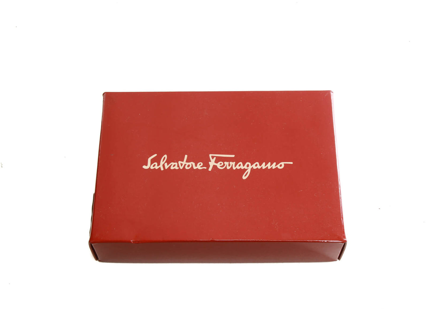 Authentic Salvatore Ferragamo Black leather bi-fold long wallet