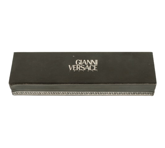 Gianni Versace Signature Medusa Head Gold Plated Vintage Coin Watch