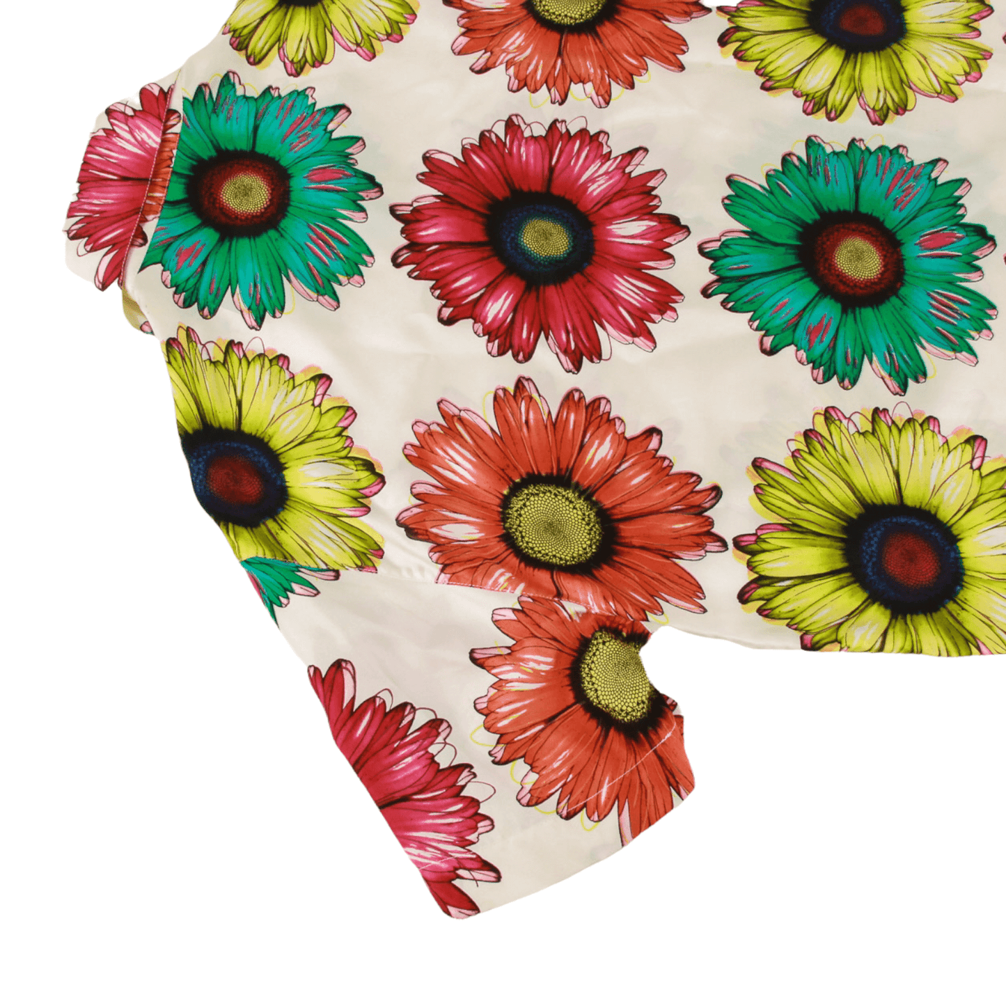 Authentic Gianni Versace Flower print silk shirt