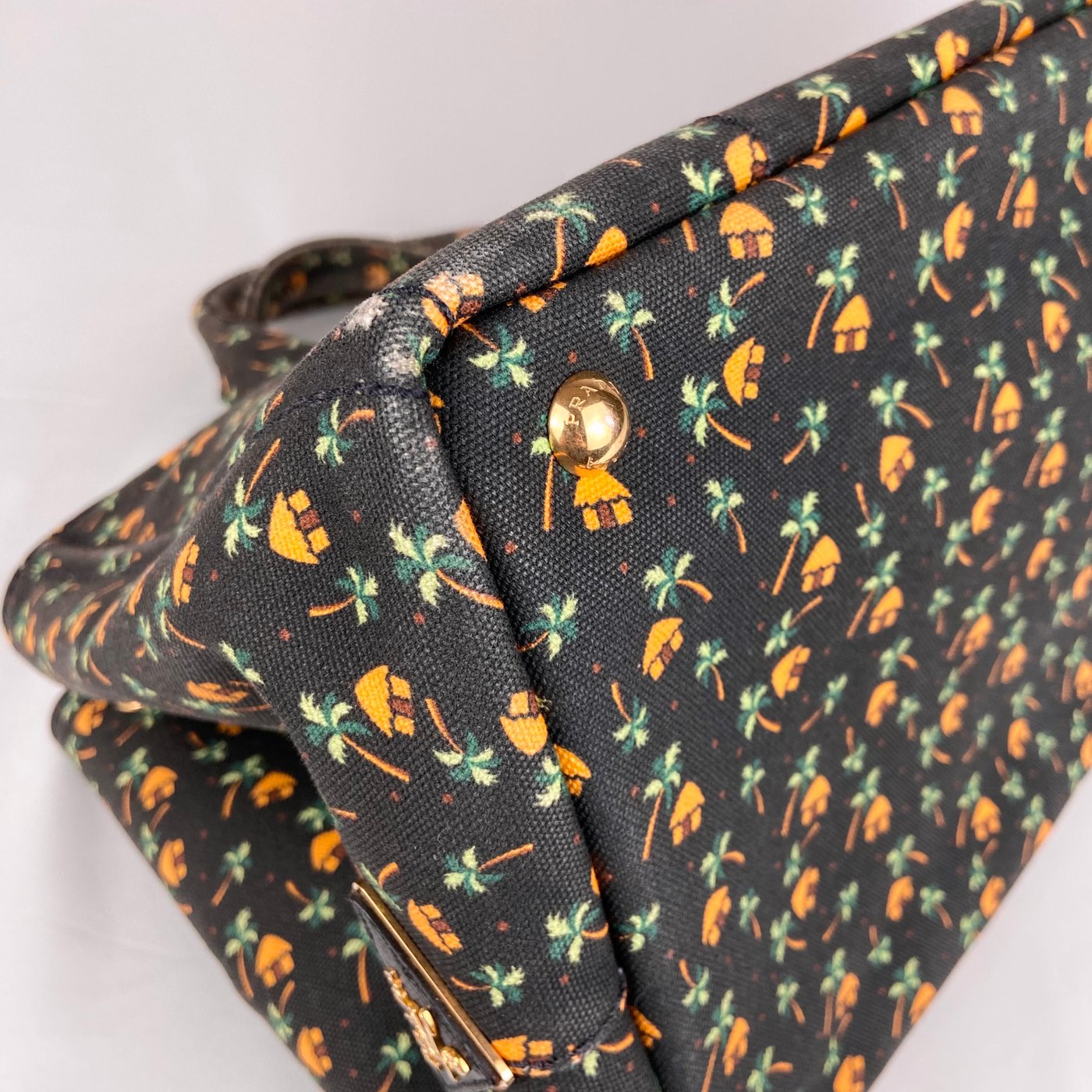 Prada Canapa St. Palma Limited Edition Tote Bag