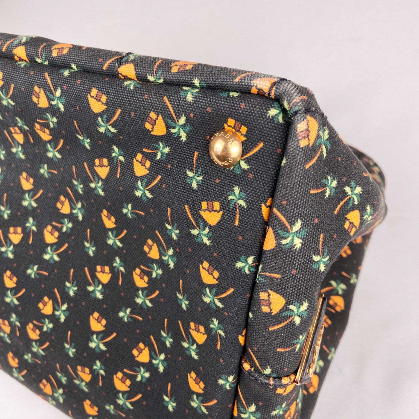 Prada Canapa St. Palma Limited Edition Tote Bag