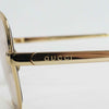 Gucci GG1250S 001 Gold Metal Aviator Eyeglasses