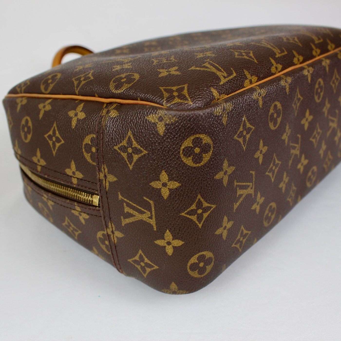 Louis Vuitton Monogram Canvas Deauville Travel Hand Bag