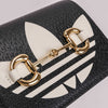 Authentic Gucci x Adidas Card Case 2 way mini purse with Horsebit