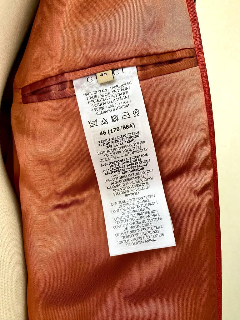 Gucci x Adidas GG Trefoil Coat