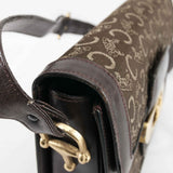 Vintage Celine Macadam Horse Carriage Shoulder Bag