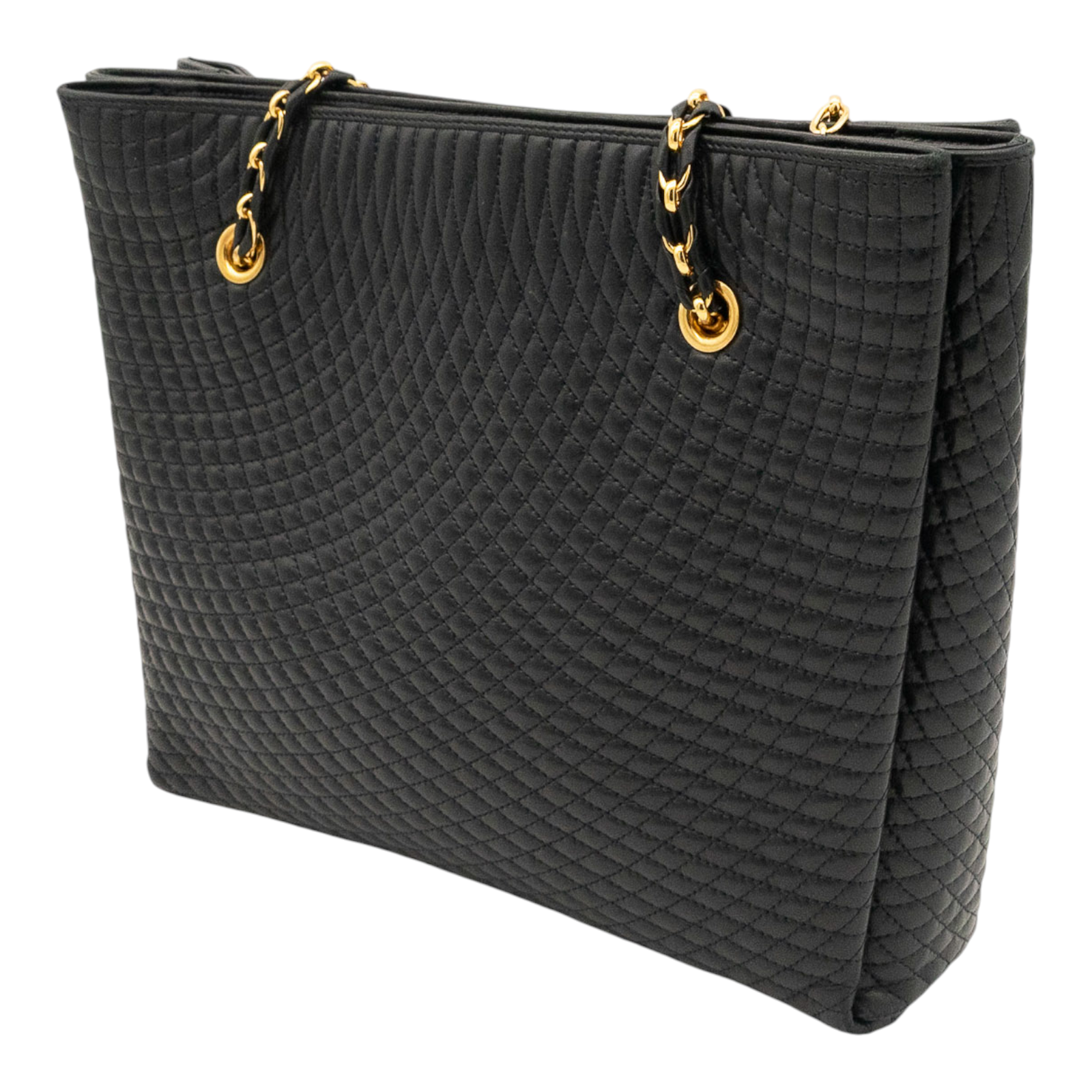 Bally Vintage Quilted Leather Shoulder Bag in Black – Connect Bally Vintage Quilted Leather Shoulder Bag in Black – Connect