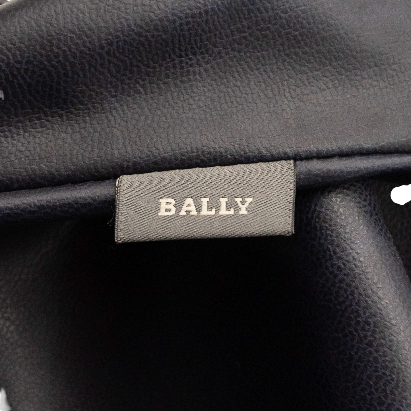 Bally Vintage Quilted Leather Shoulder Bag in Black