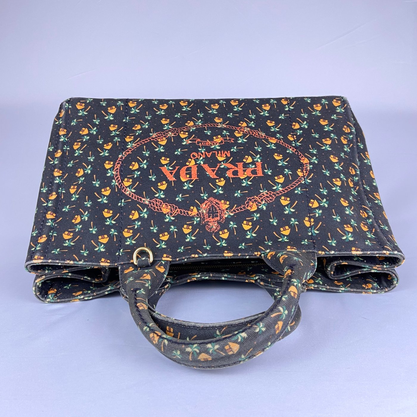 Prada Canapa St. Palma Limited Edition Tote Bag