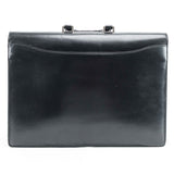 GUCCI Black Leather Business bag