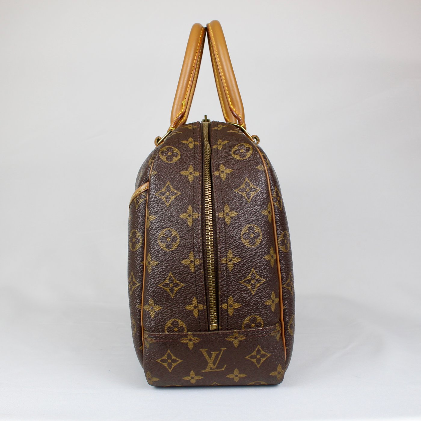 Louis Vuitton Monogram Canvas Deauville Travel Hand Bag