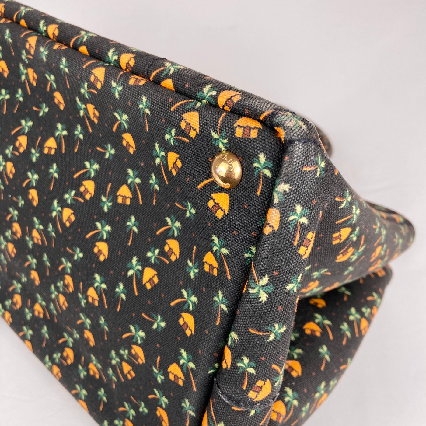 Prada Canapa St. Palma Limited Edition Tote Bag